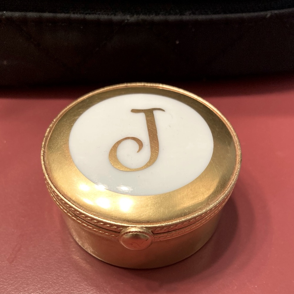 Vintage Tiffany & Co Porcelain Trinket Box